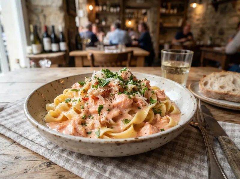 Tagliatella al Salmone